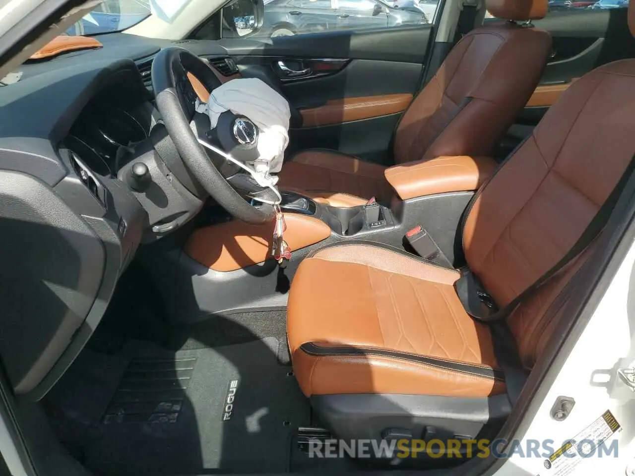7 Photograph of a damaged car 5N1AT2MV7KC722687 NISSAN ROGUE 2019