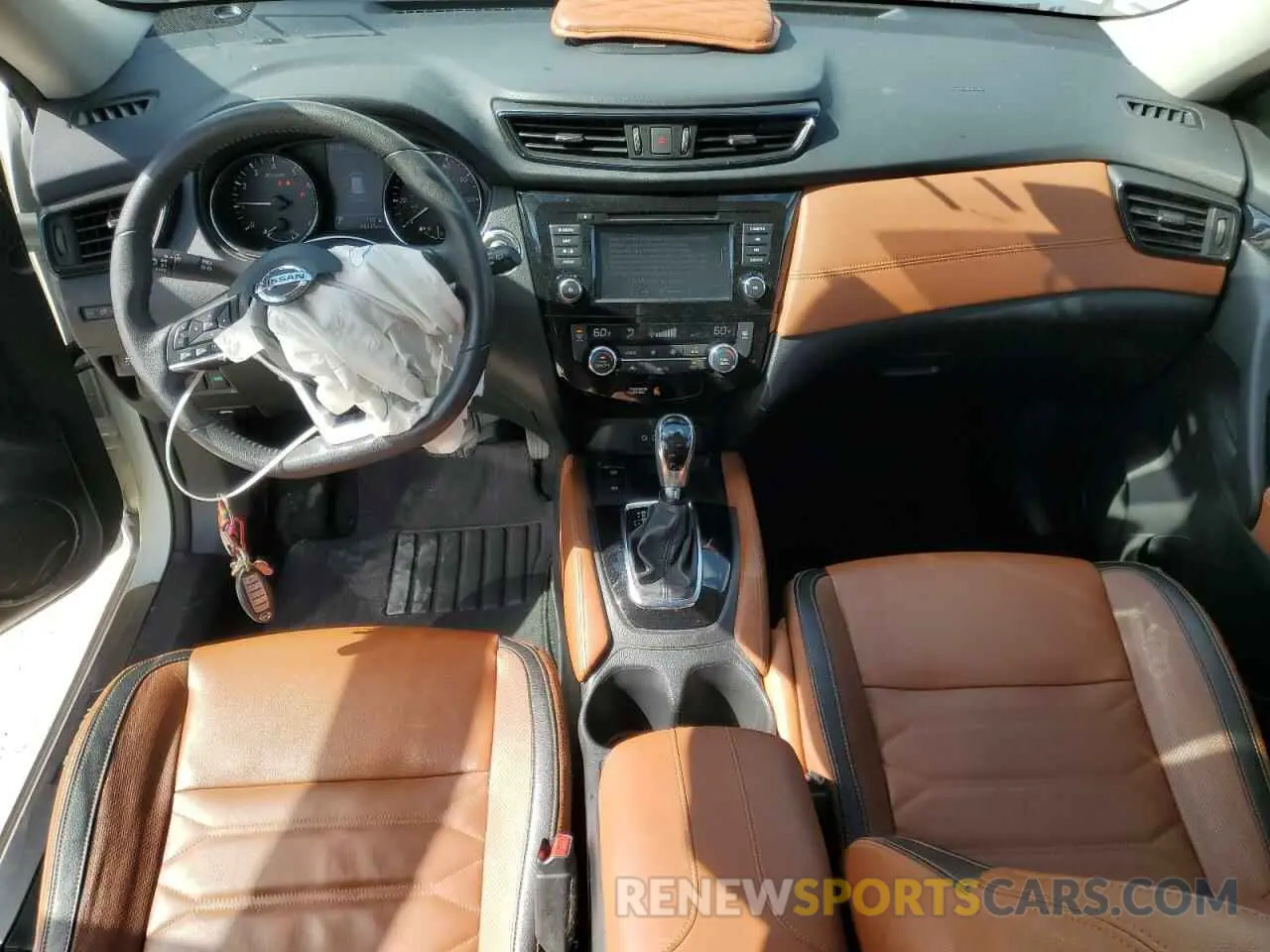 8 Photograph of a damaged car 5N1AT2MV7KC722687 NISSAN ROGUE 2019
