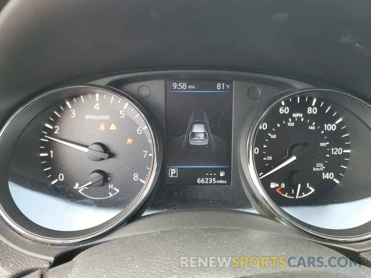 9 Photograph of a damaged car 5N1AT2MV7KC722687 NISSAN ROGUE 2019