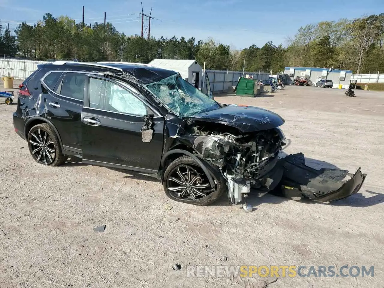 4 Photograph of a damaged car 5N1AT2MV7KC760419 NISSAN ROGUE 2019