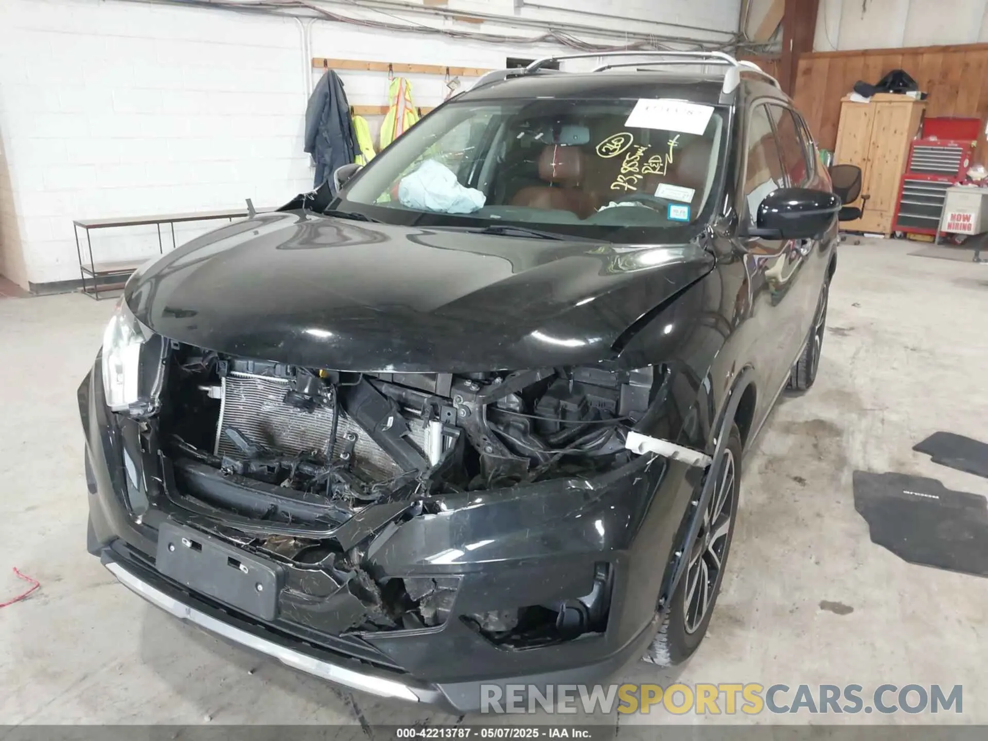 6 Photograph of a damaged car 5N1AT2MV7KC809442 NISSAN ROGUE 2019