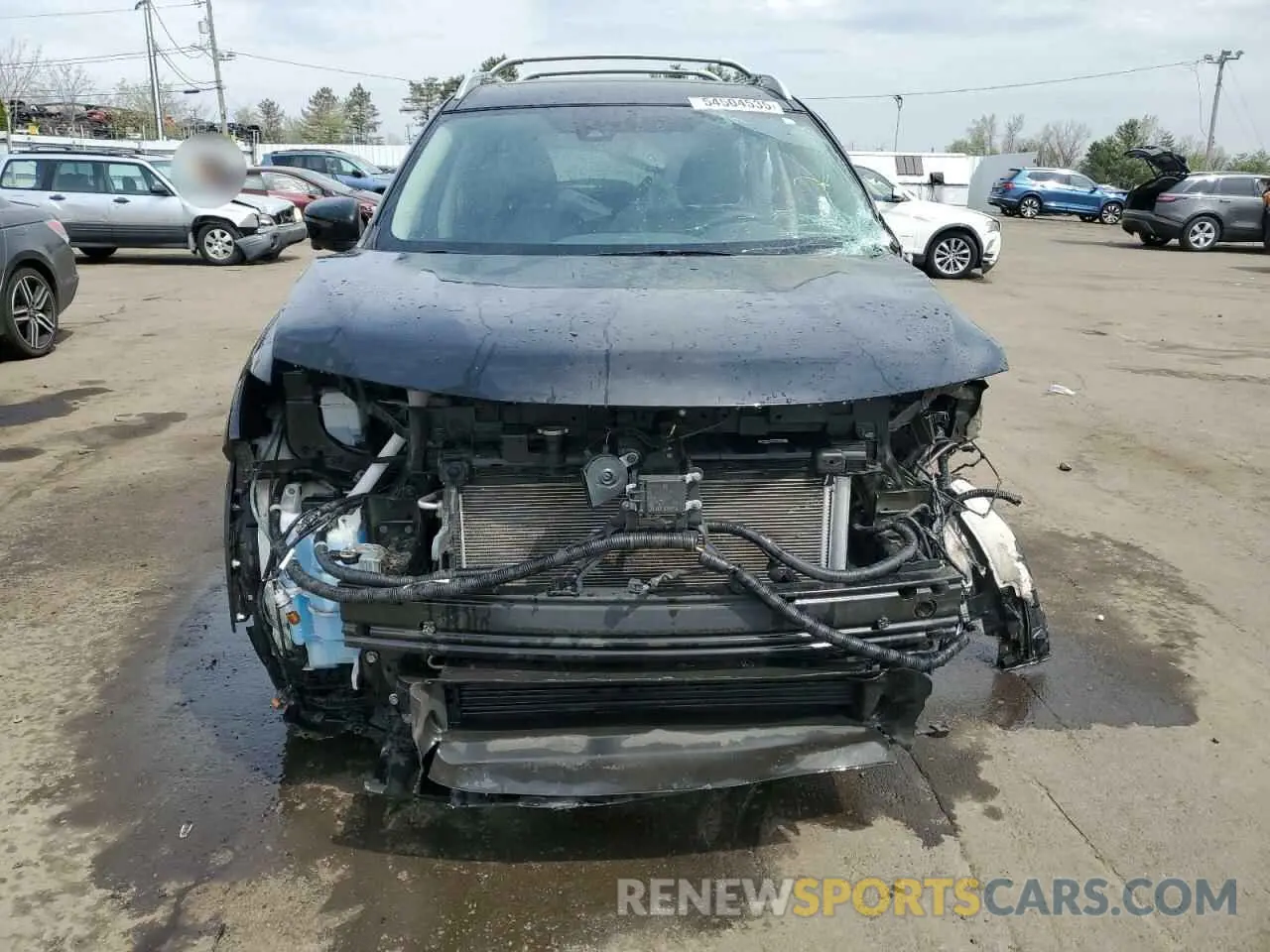 5 Photograph of a damaged car 5N1AT2MV7KC820067 NISSAN ROGUE 2019