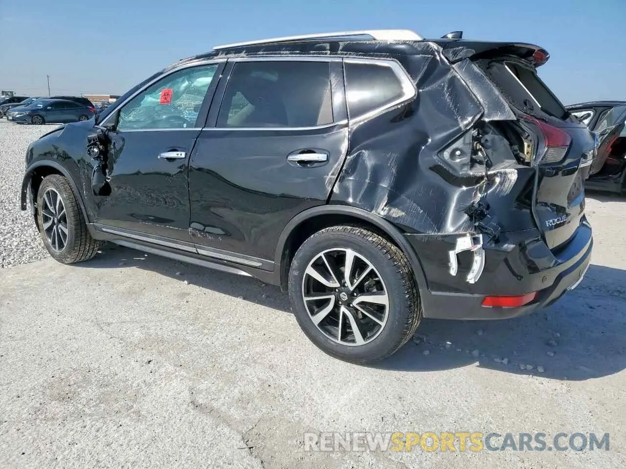 2 Photograph of a damaged car 5N1AT2MV7KC832736 NISSAN ROGUE 2019