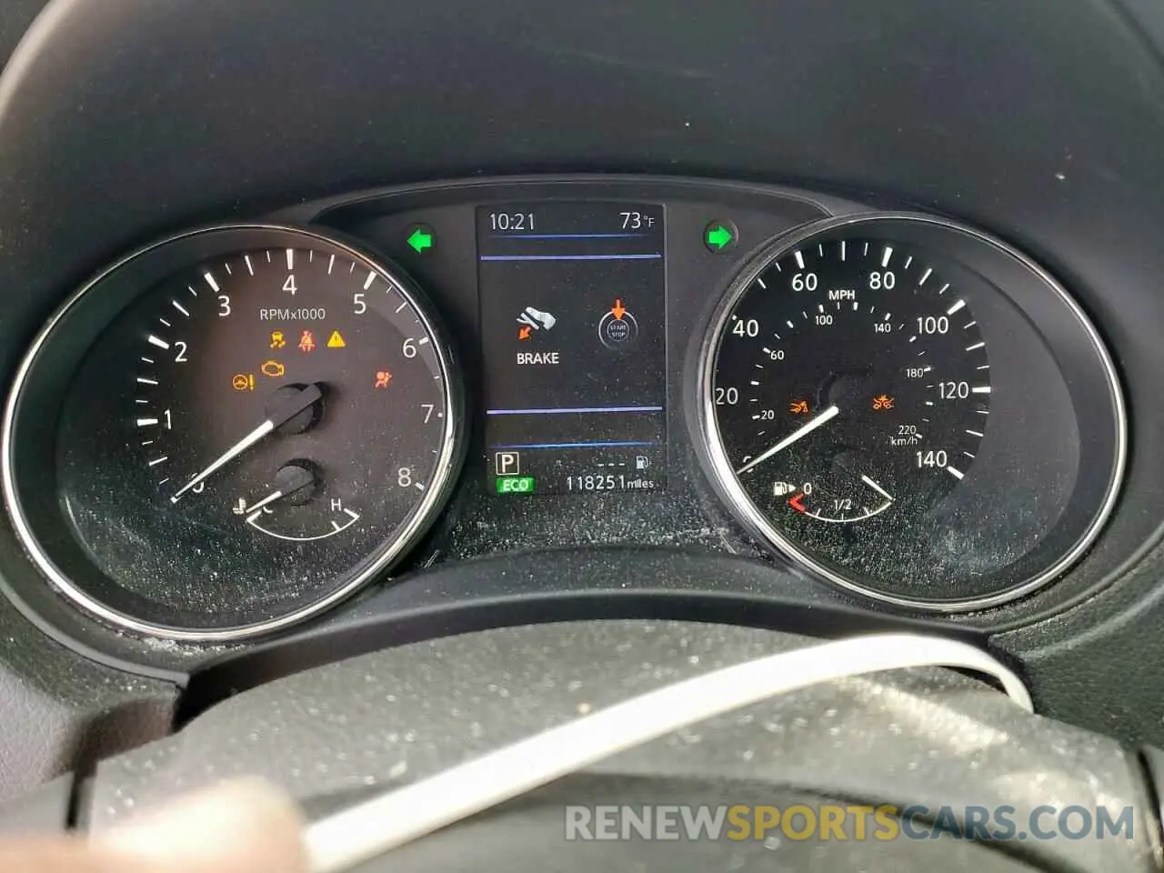 9 Photograph of a damaged car 5N1AT2MV7KC832736 NISSAN ROGUE 2019