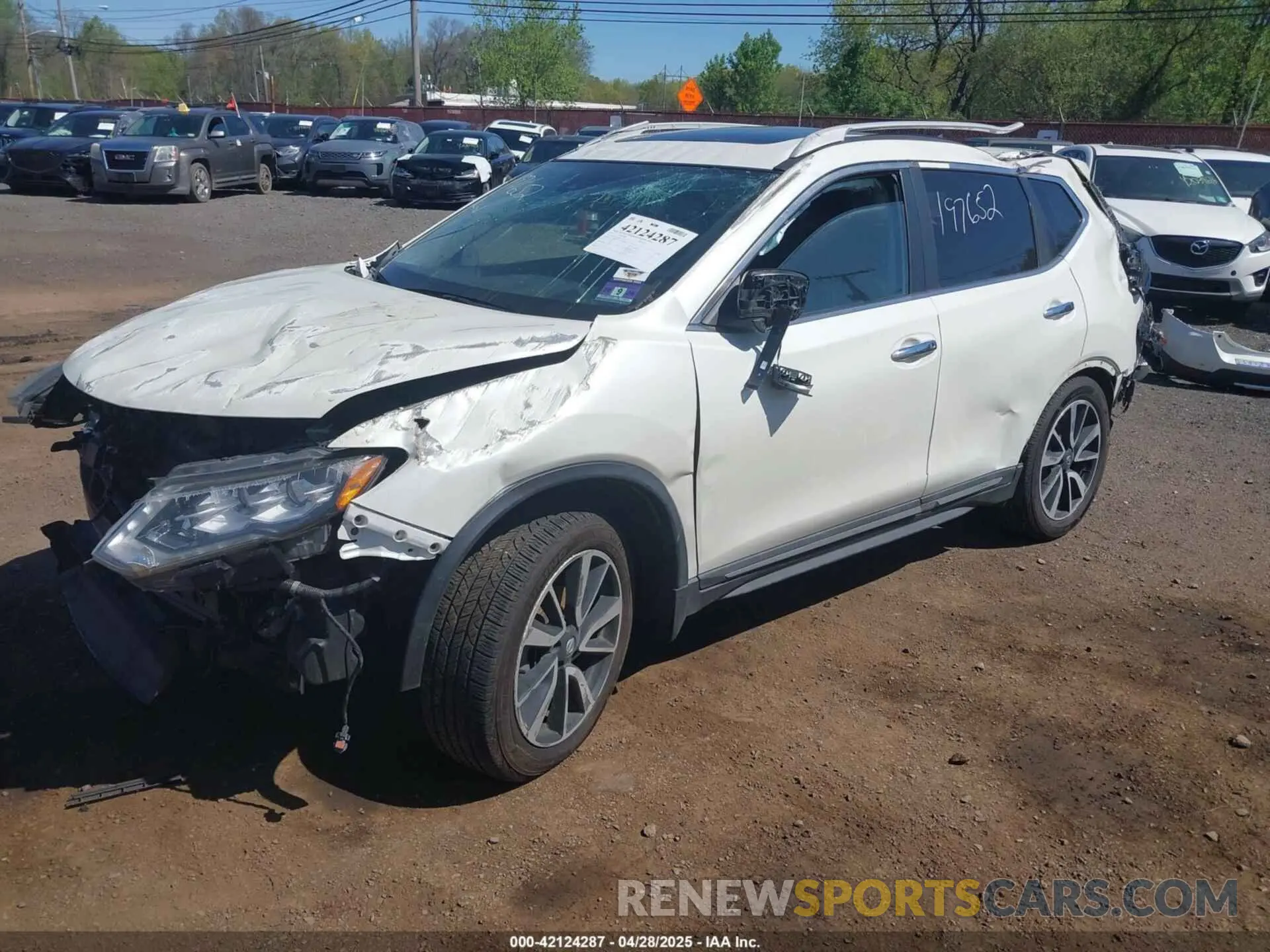 2 Photograph of a damaged car 5N1AT2MV8KC728532 NISSAN ROGUE 2019