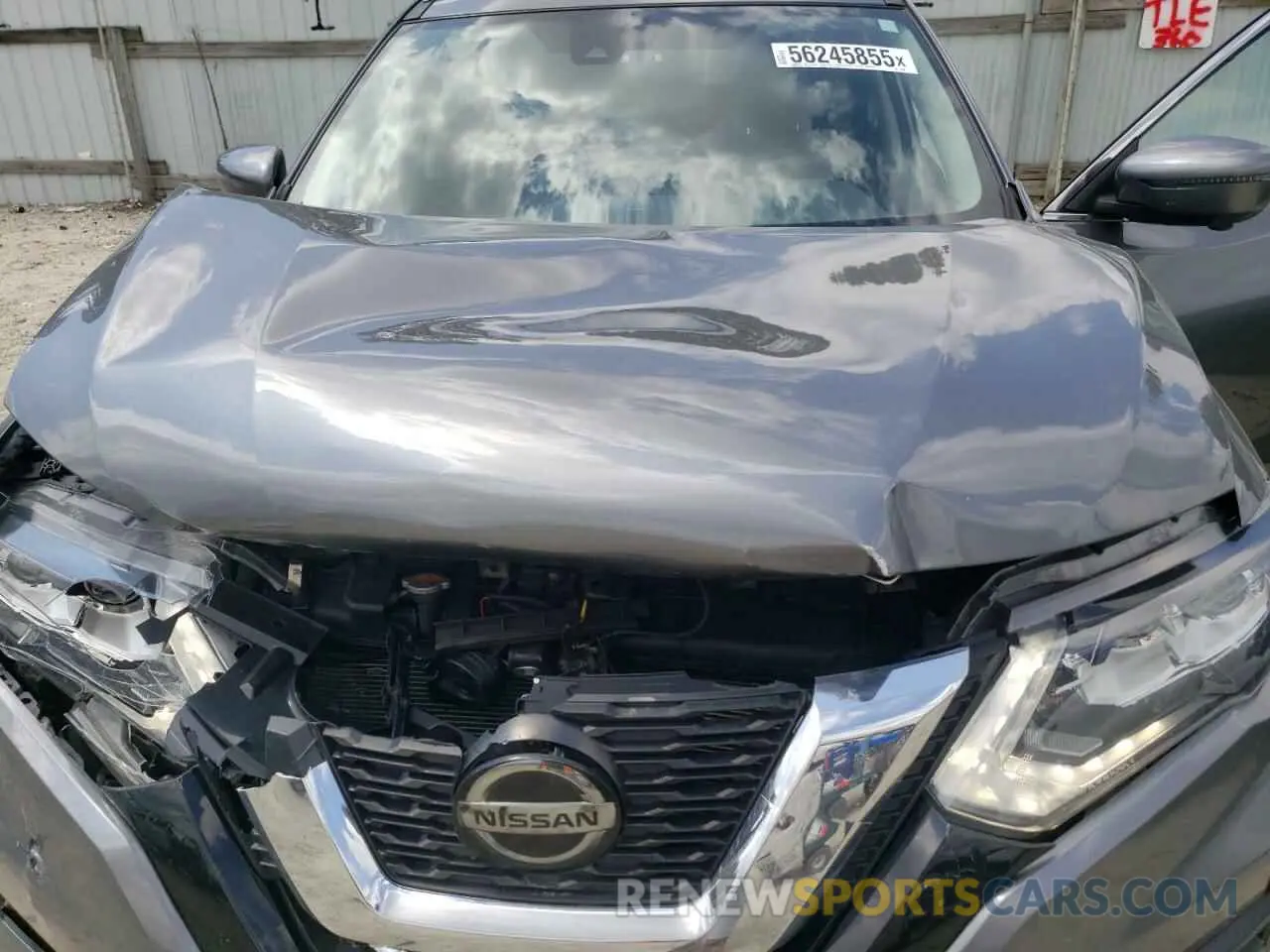 12 Photograph of a damaged car 5N1AT2MV8KC742494 NISSAN ROGUE 2019
