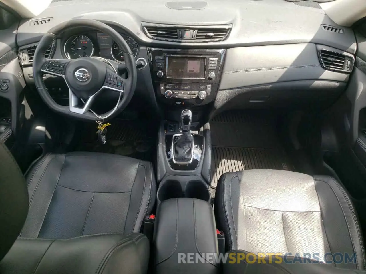 8 Photograph of a damaged car 5N1AT2MV8KC742494 NISSAN ROGUE 2019