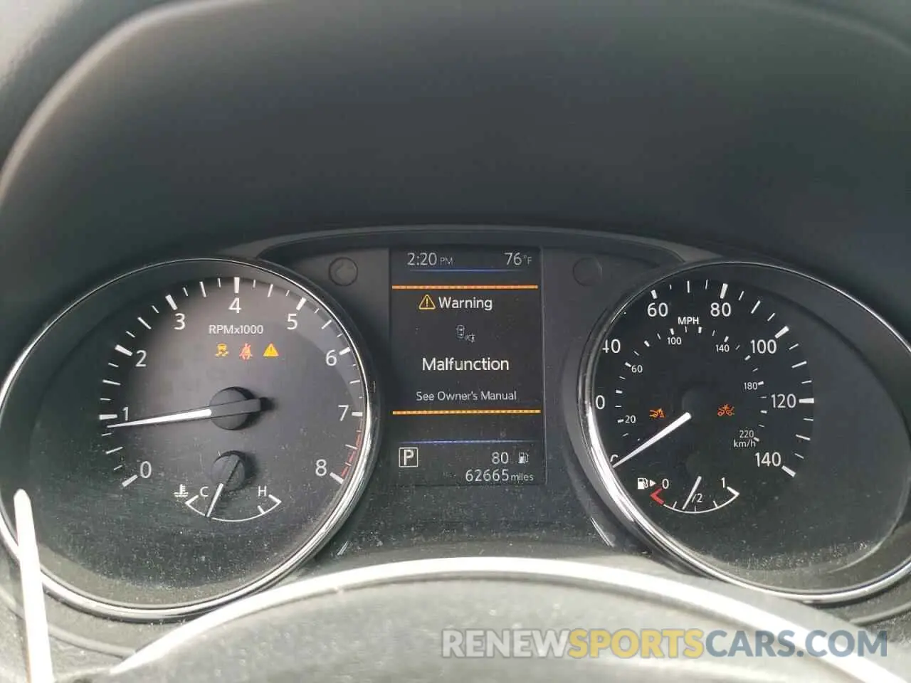 9 Photograph of a damaged car 5N1AT2MV8KC742494 NISSAN ROGUE 2019