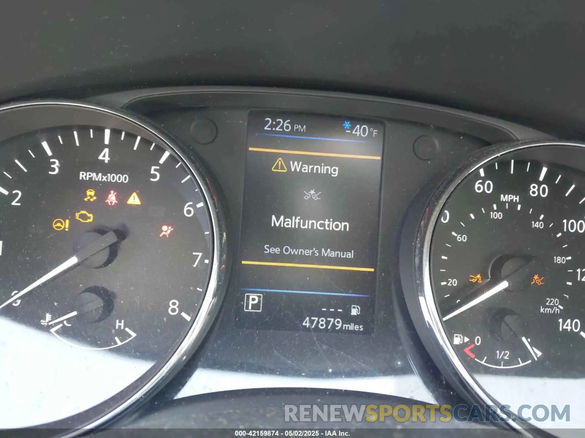 7 Photograph of a damaged car 5N1AT2MV8KC748666 NISSAN ROGUE 2019