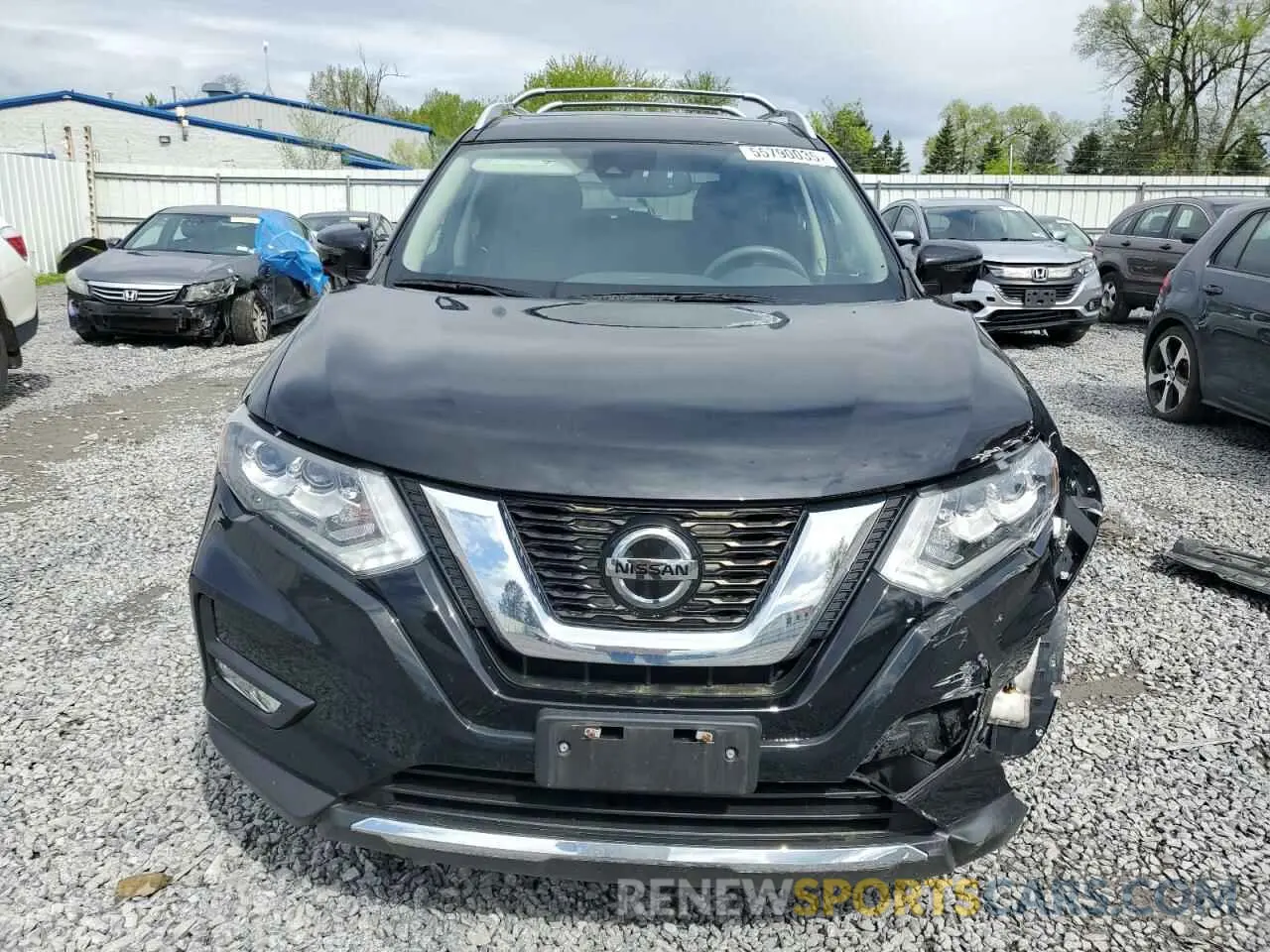 5 Фотография поврежденного автомобиля 5N1AT2MV8KC819168 NISSAN ROGUE 2019