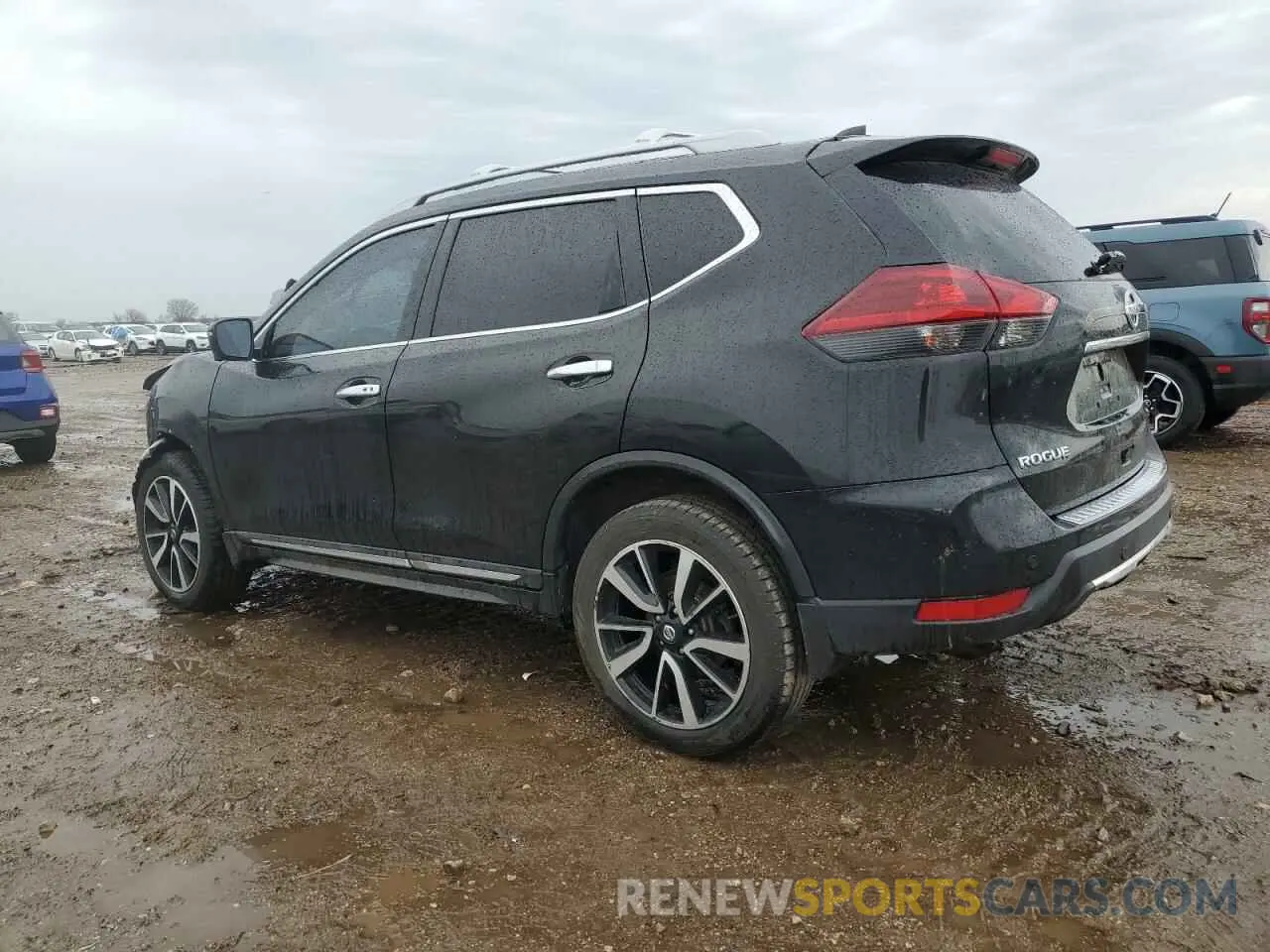 2 Photograph of a damaged car 5N1AT2MV8KC830994 NISSAN ROGUE 2019