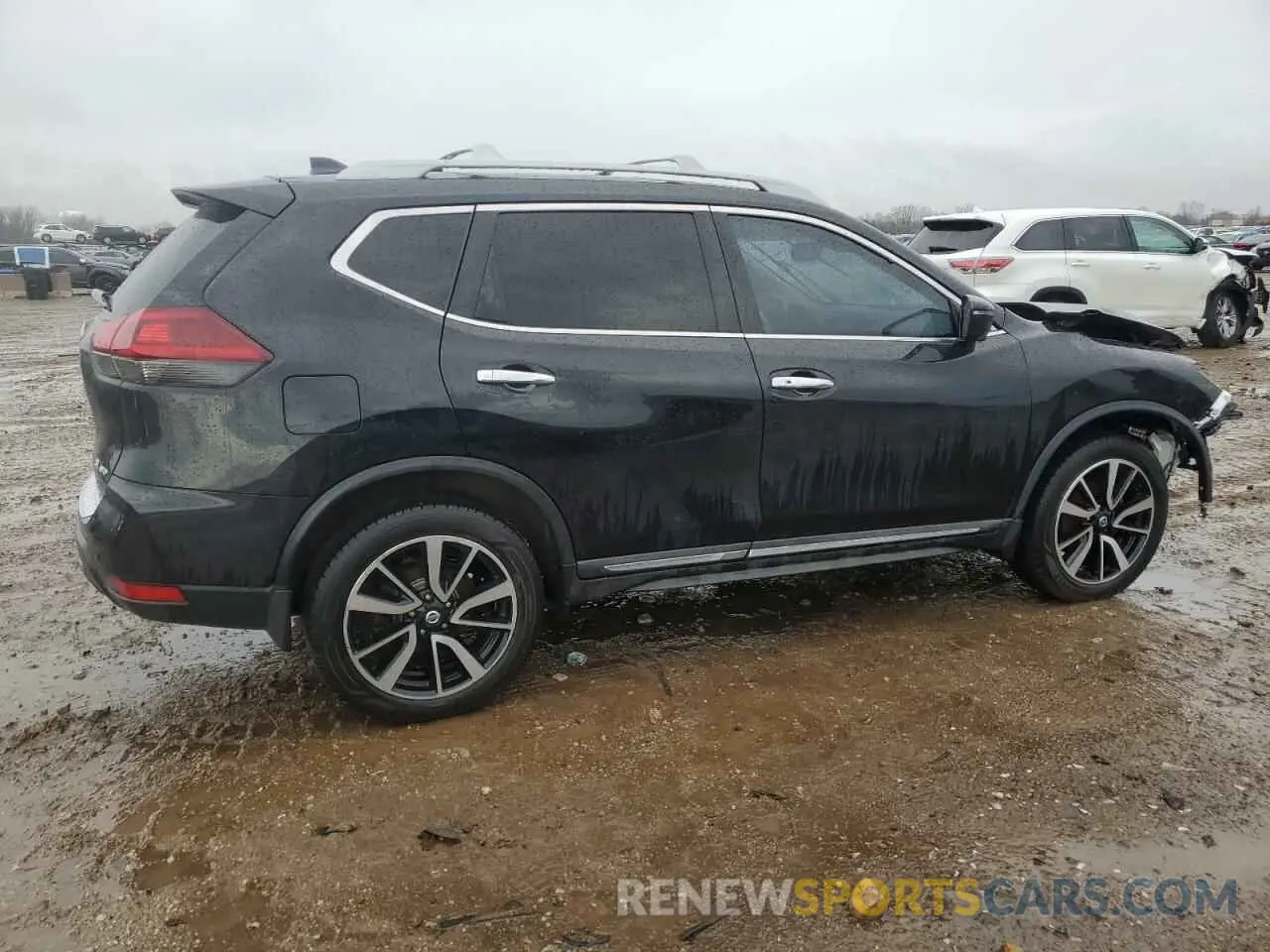 3 Photograph of a damaged car 5N1AT2MV8KC830994 NISSAN ROGUE 2019