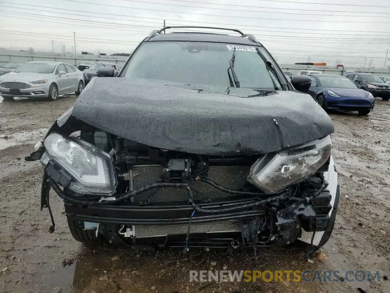 5 Photograph of a damaged car 5N1AT2MV8KC830994 NISSAN ROGUE 2019