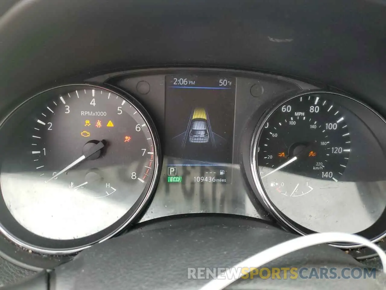 9 Photograph of a damaged car 5N1AT2MV8KC830994 NISSAN ROGUE 2019