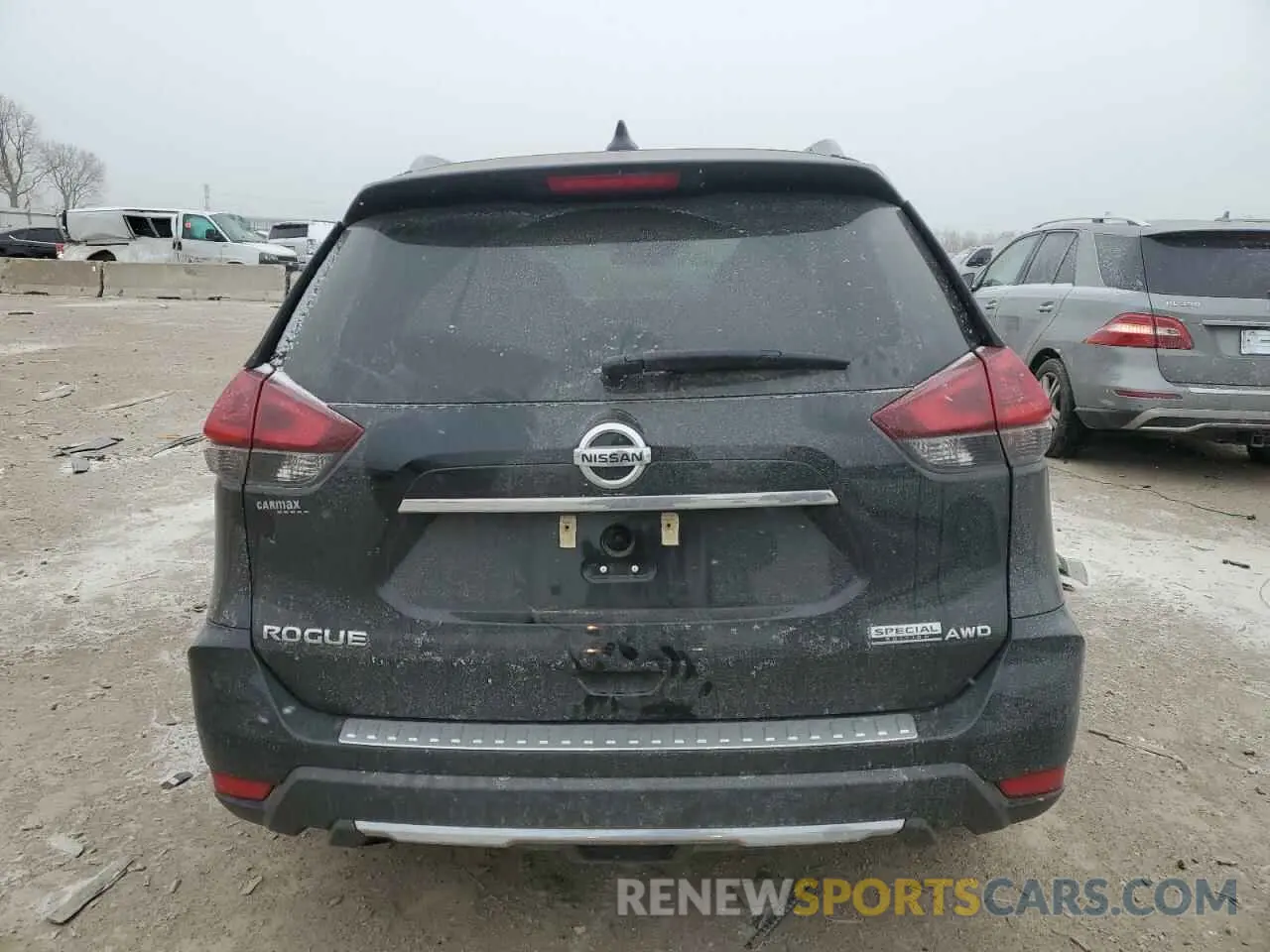 6 Photograph of a damaged car 5N1AT2MV8KC835001 NISSAN ROGUE 2019