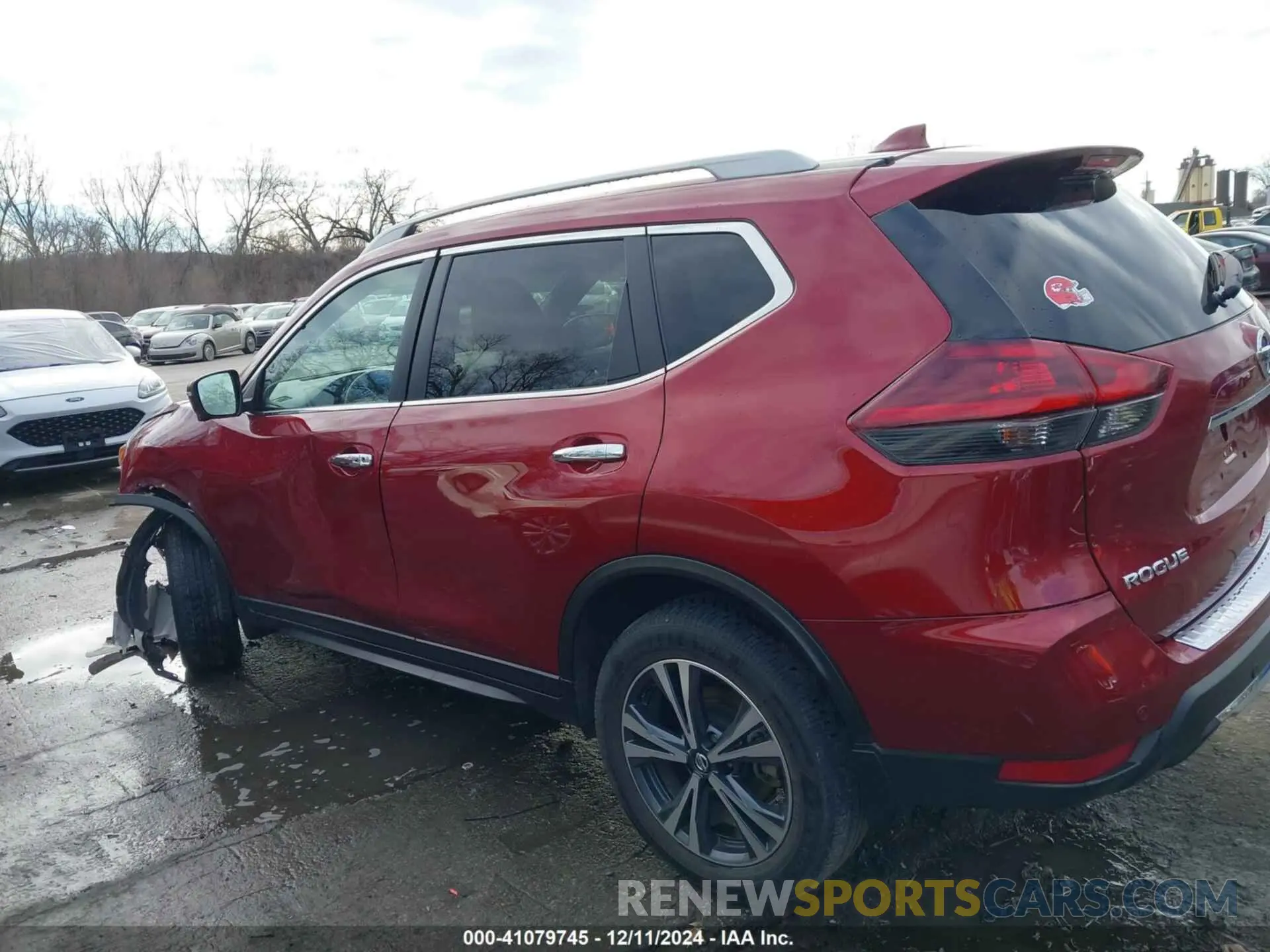 14 Photograph of a damaged car 5N1AT2MV9KC759403 NISSAN ROGUE 2019