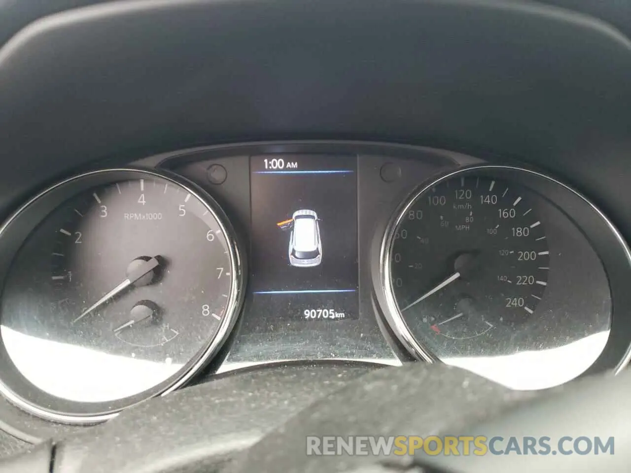9 Photograph of a damaged car 5N1AT2MV9KC775245 NISSAN ROGUE 2019