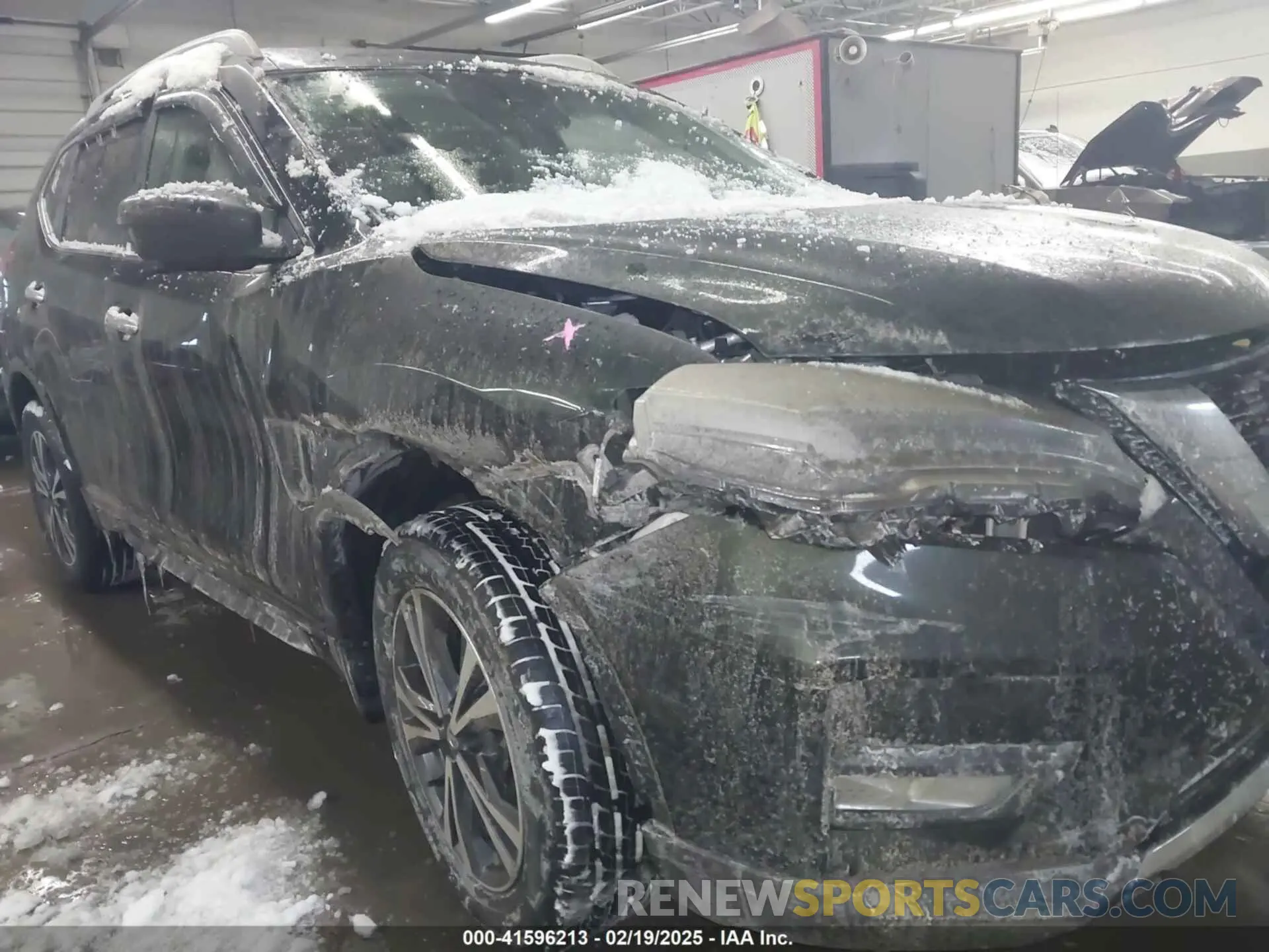 6 Photograph of a damaged car 5N1AT2MV9KC803609 NISSAN ROGUE 2019