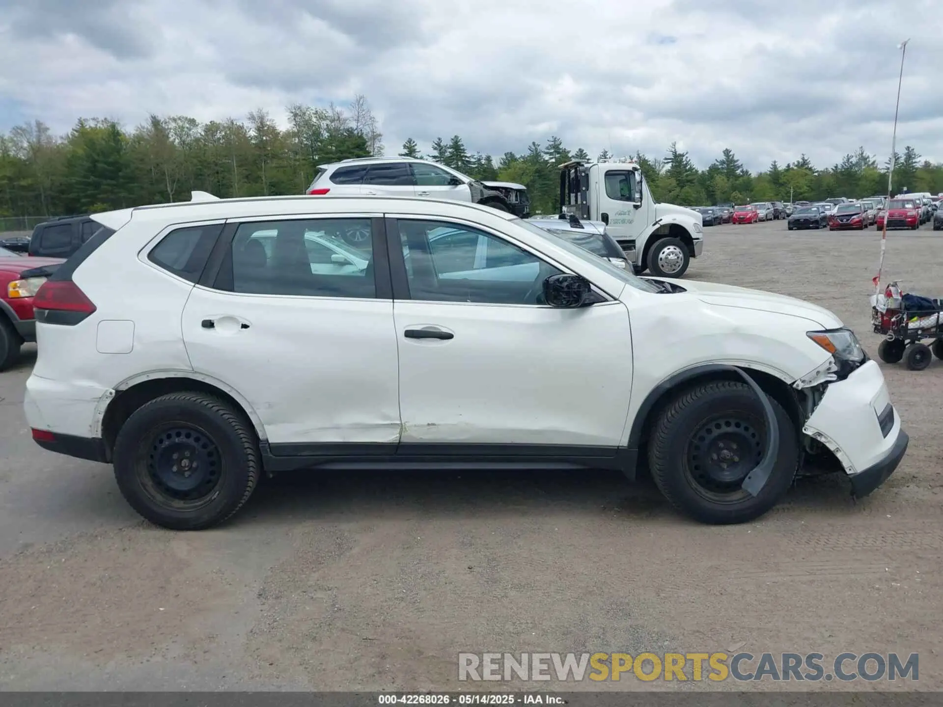 14 Фотография поврежденного автомобиля 5N1AT2MVXKC717242 NISSAN ROGUE 2019