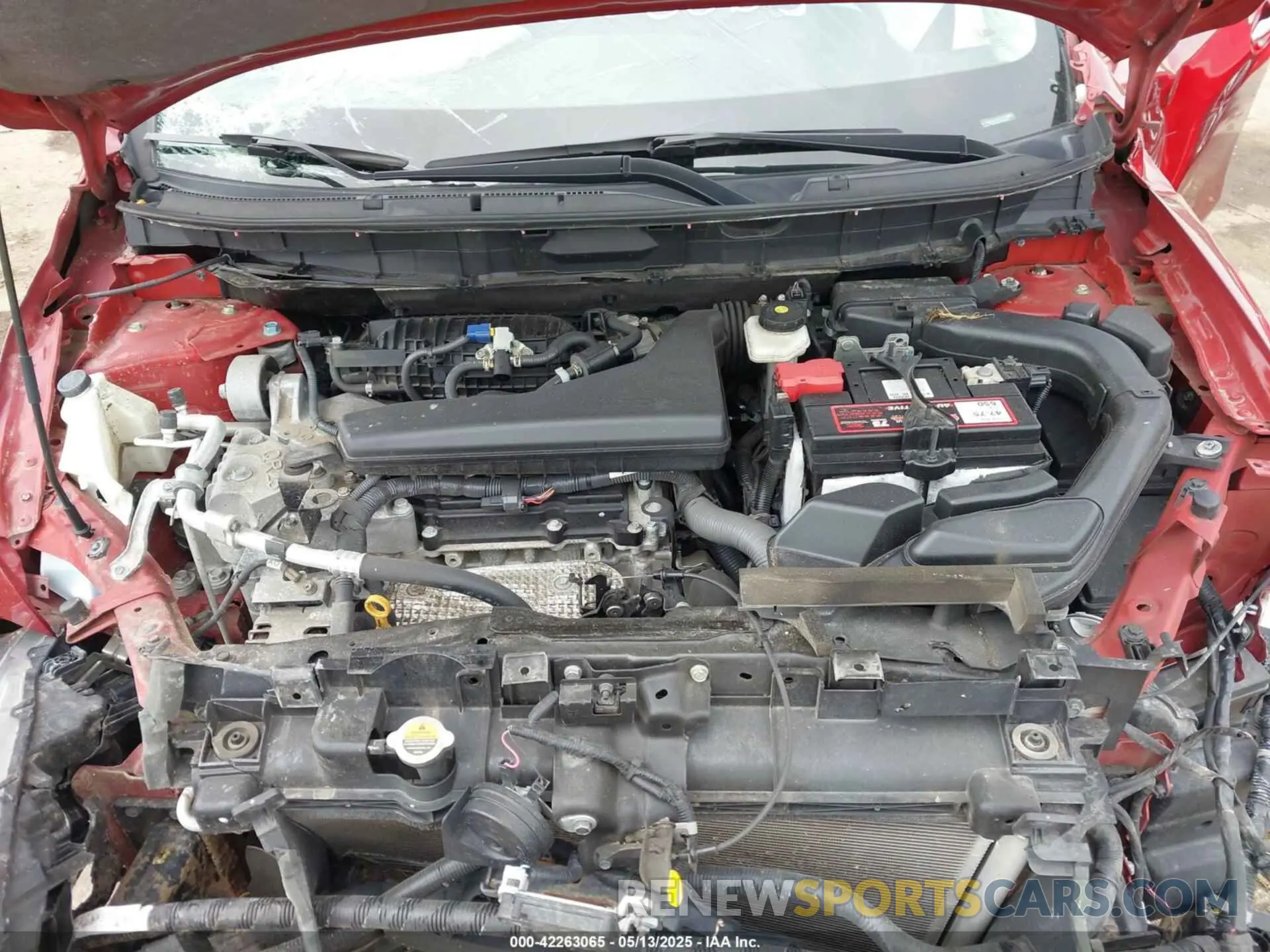 10 Фотография поврежденного автомобиля 5N1AT2MVXKC721517 NISSAN ROGUE 2019