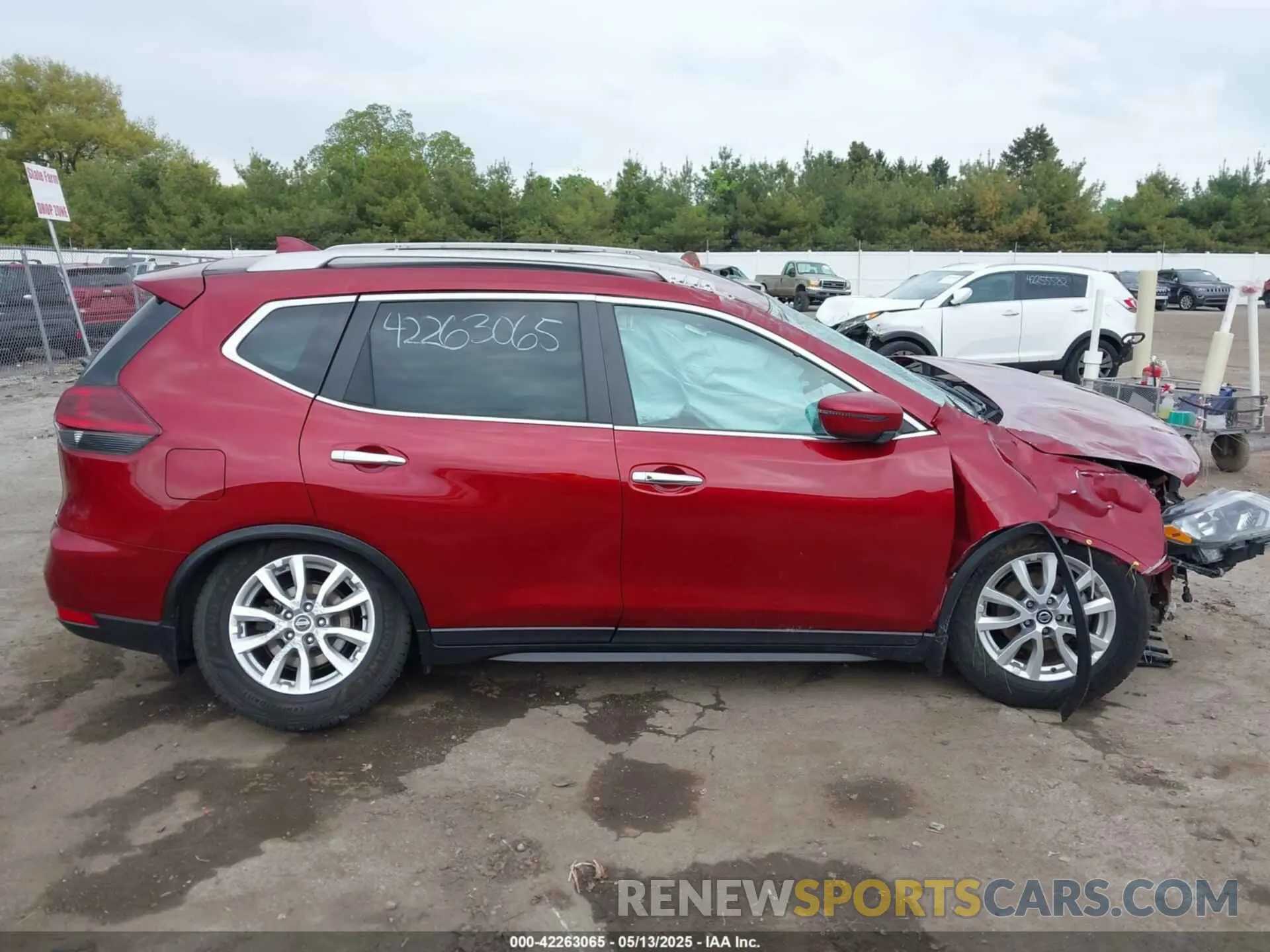 13 Фотография поврежденного автомобиля 5N1AT2MVXKC721517 NISSAN ROGUE 2019