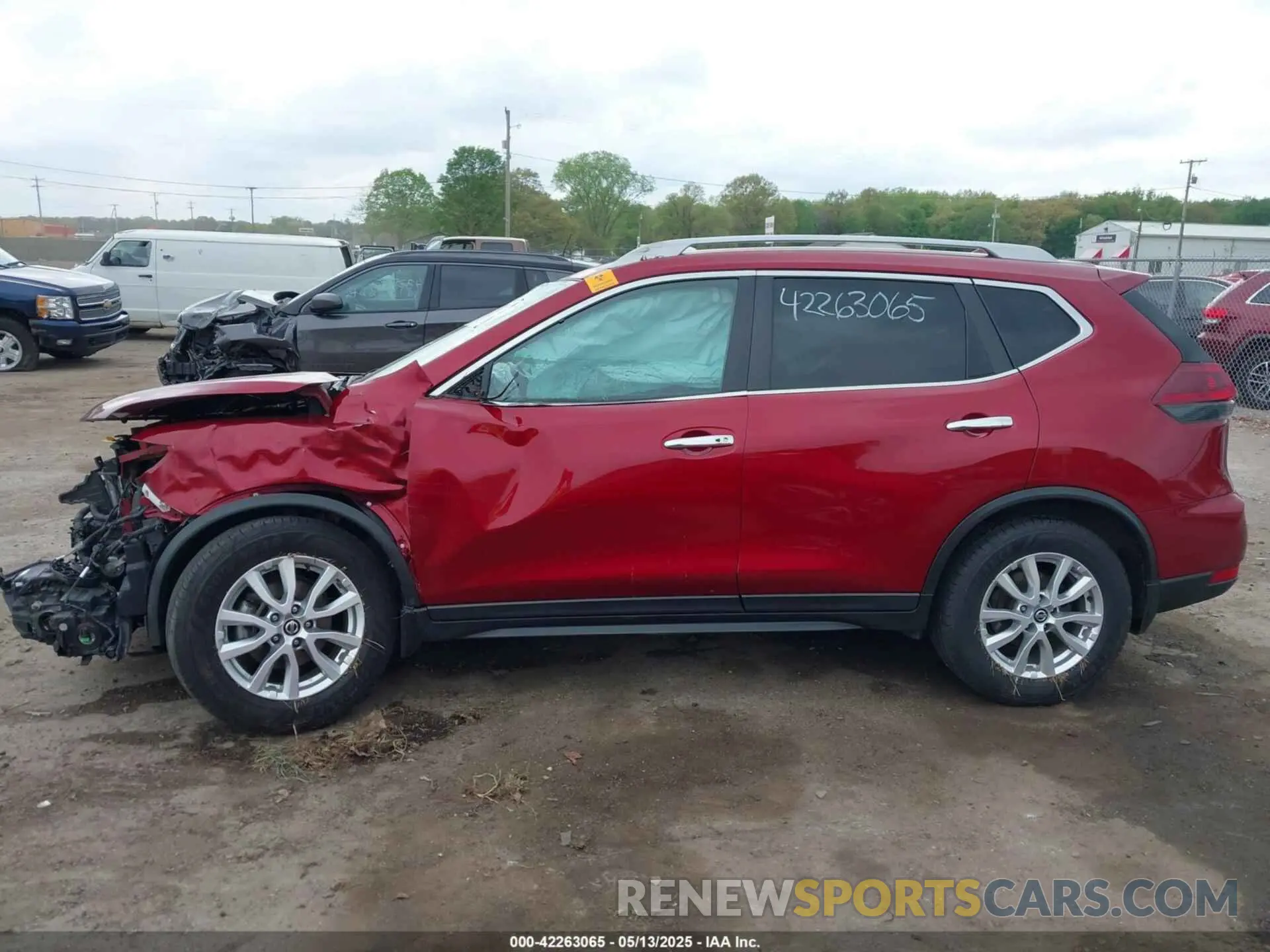 14 Фотография поврежденного автомобиля 5N1AT2MVXKC721517 NISSAN ROGUE 2019
