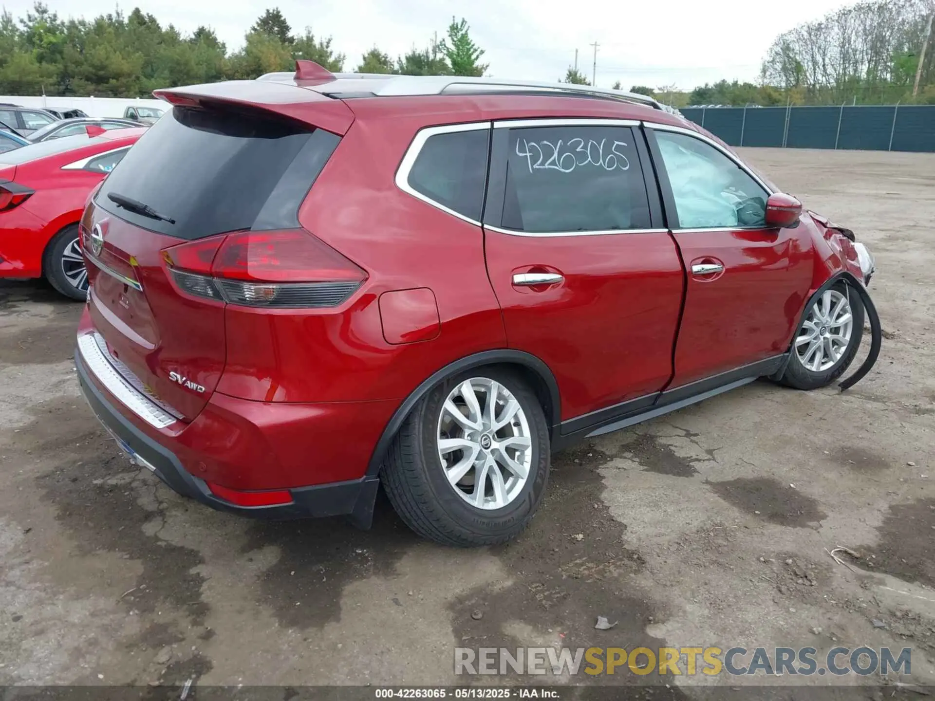 4 Фотография поврежденного автомобиля 5N1AT2MVXKC721517 NISSAN ROGUE 2019