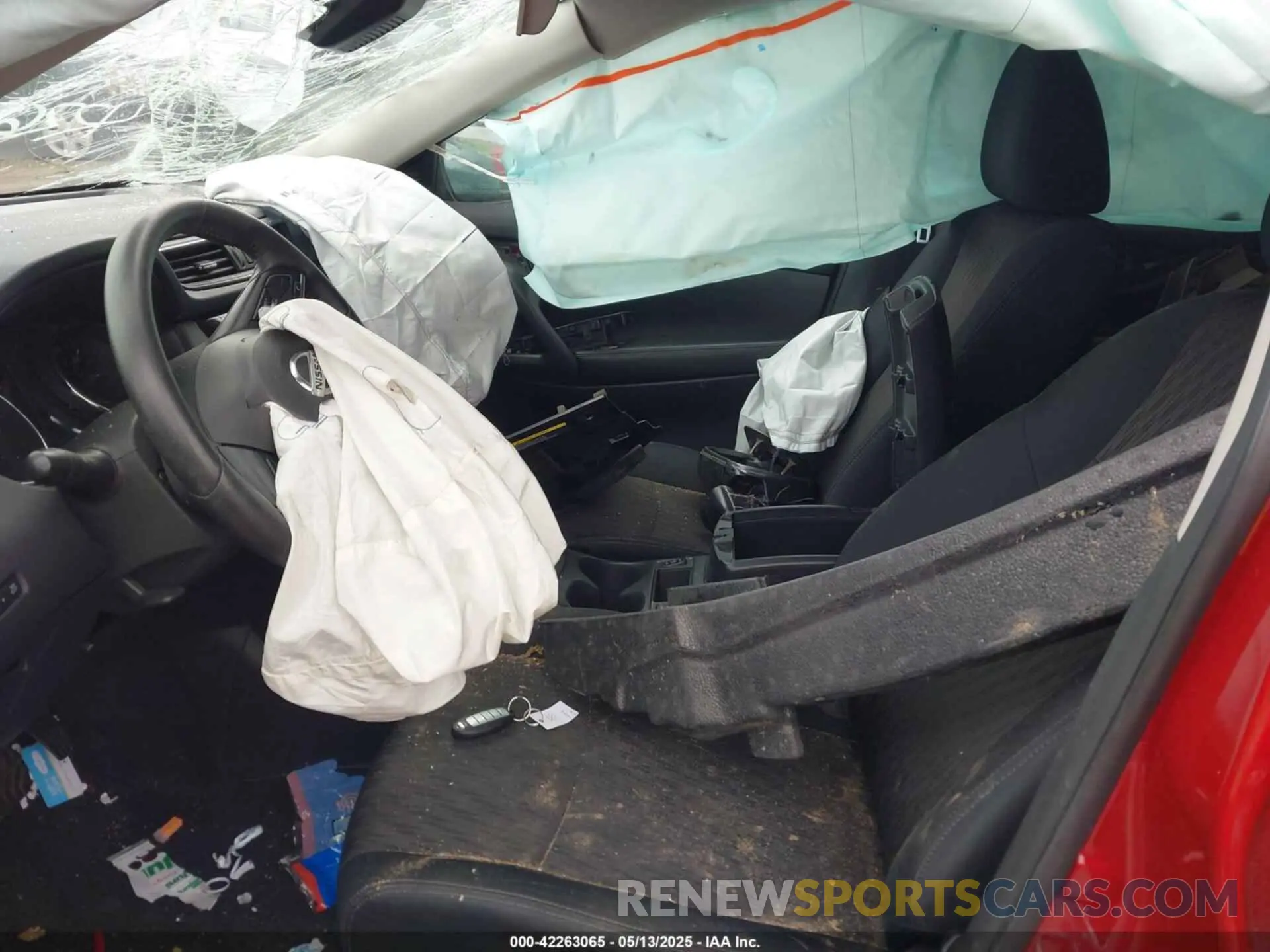 5 Фотография поврежденного автомобиля 5N1AT2MVXKC721517 NISSAN ROGUE 2019