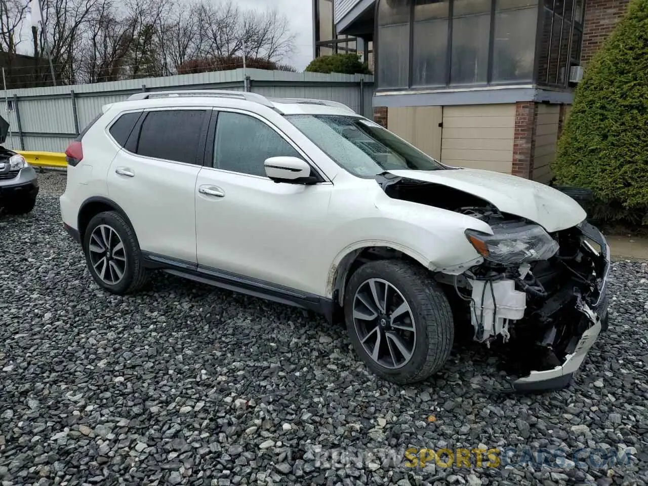 4 Photograph of a damaged car 5N1AT2MVXKC721890 NISSAN ROGUE 2019