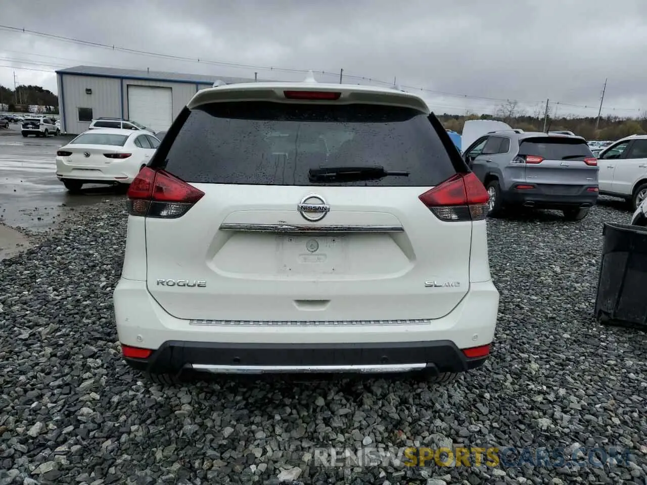 6 Photograph of a damaged car 5N1AT2MVXKC721890 NISSAN ROGUE 2019