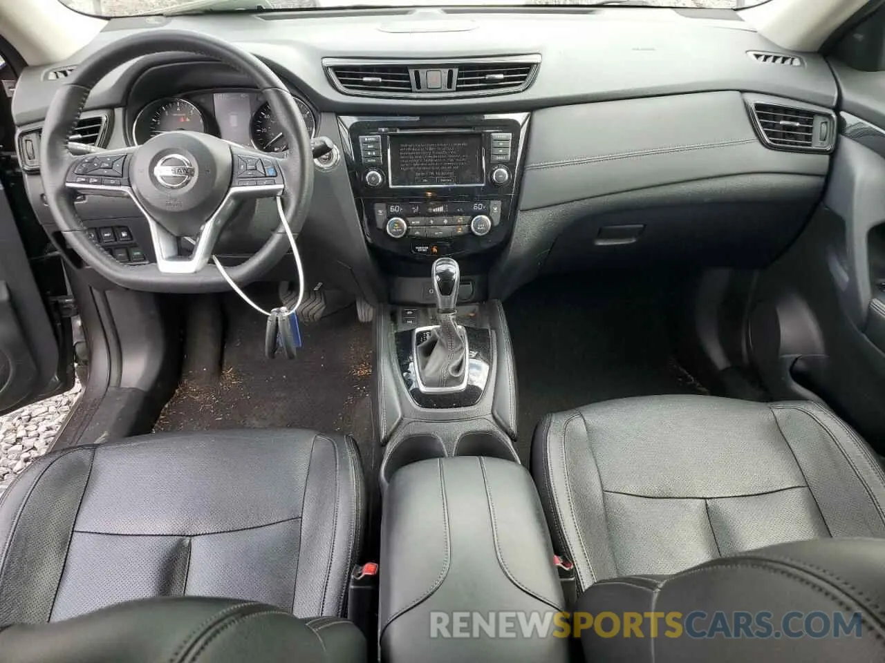 8 Photograph of a damaged car 5N1AT2MVXKC772032 NISSAN ROGUE 2019
