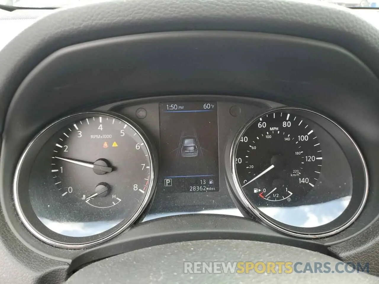 9 Photograph of a damaged car 5N1AT2MVXKC772032 NISSAN ROGUE 2019