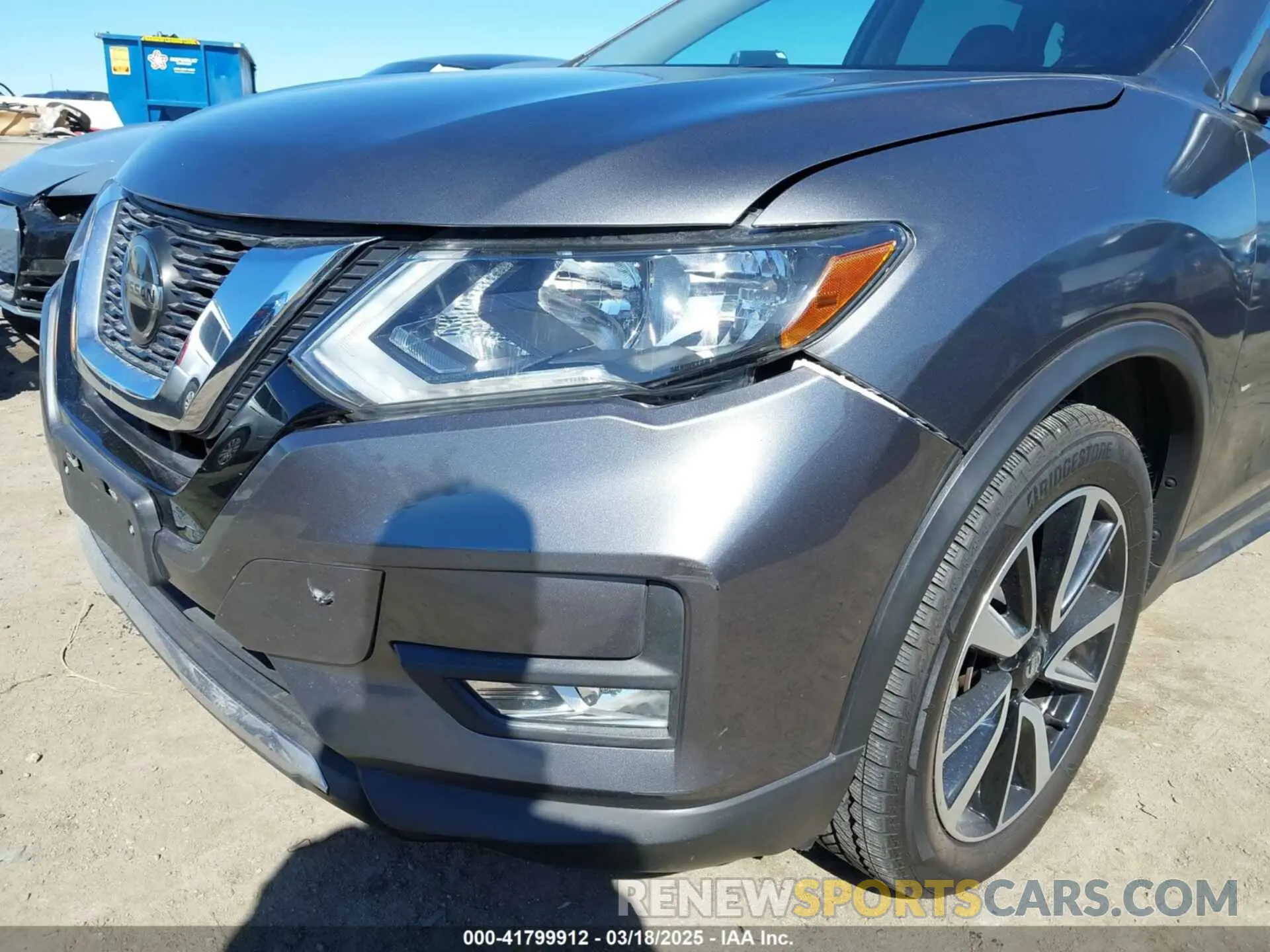 6 Photograph of a damaged car 5N1AT2MVXKC793110 NISSAN ROGUE 2019