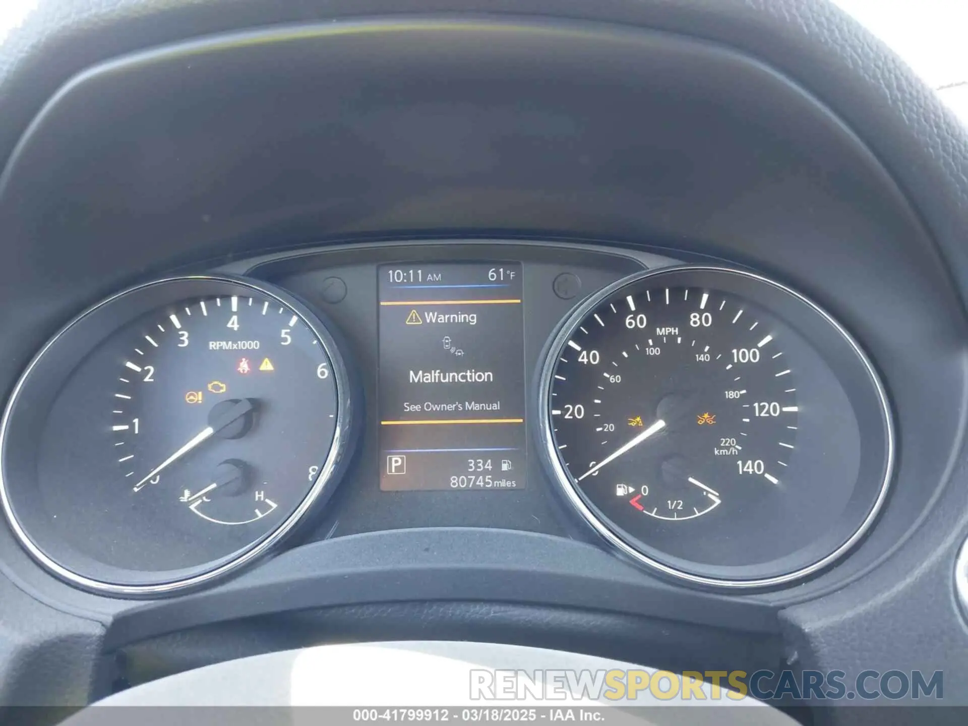 7 Photograph of a damaged car 5N1AT2MVXKC793110 NISSAN ROGUE 2019