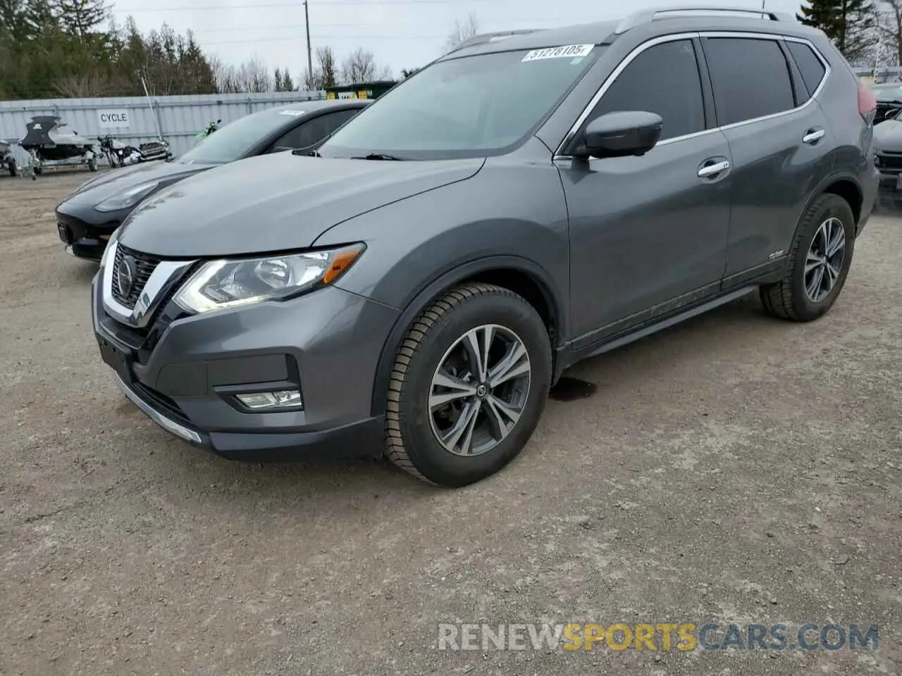 1 Photograph of a damaged car 5N1AT2MVXKC793267 NISSAN ROGUE 2019