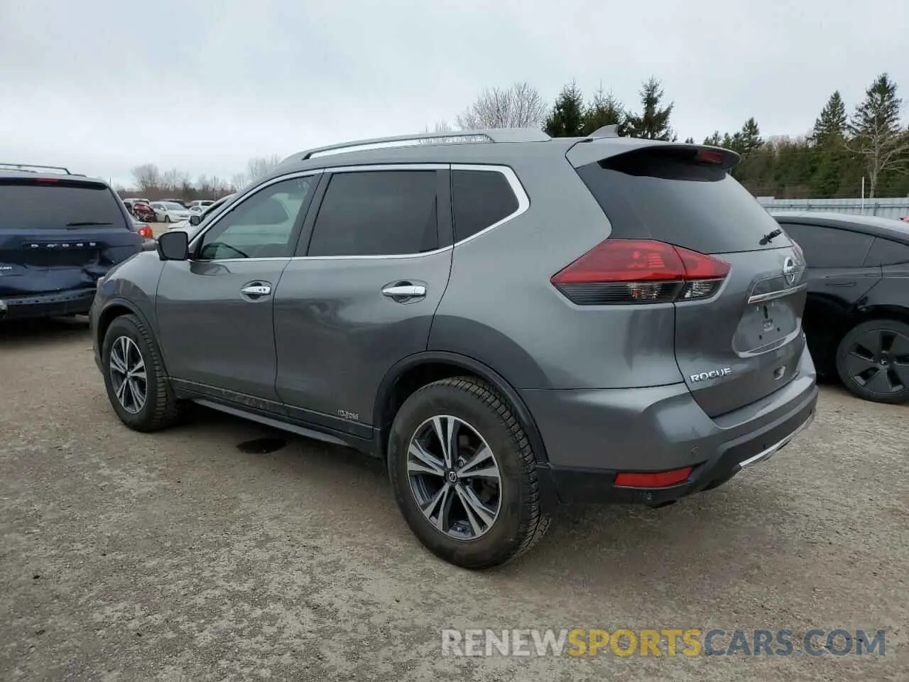 2 Photograph of a damaged car 5N1AT2MVXKC793267 NISSAN ROGUE 2019