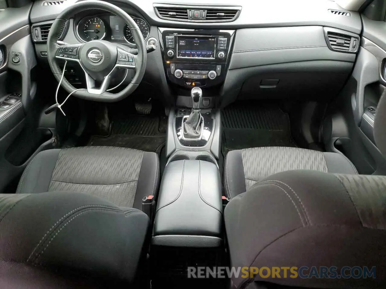 8 Photograph of a damaged car 5N1AT2MVXKC793267 NISSAN ROGUE 2019