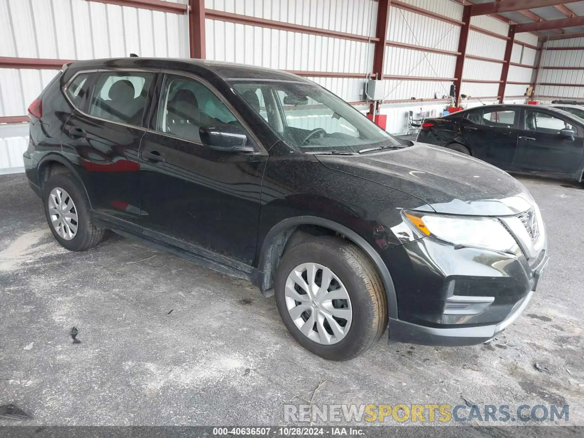 1 Photograph of a damaged car 5N1AT2MVXKC803764 NISSAN ROGUE 2019