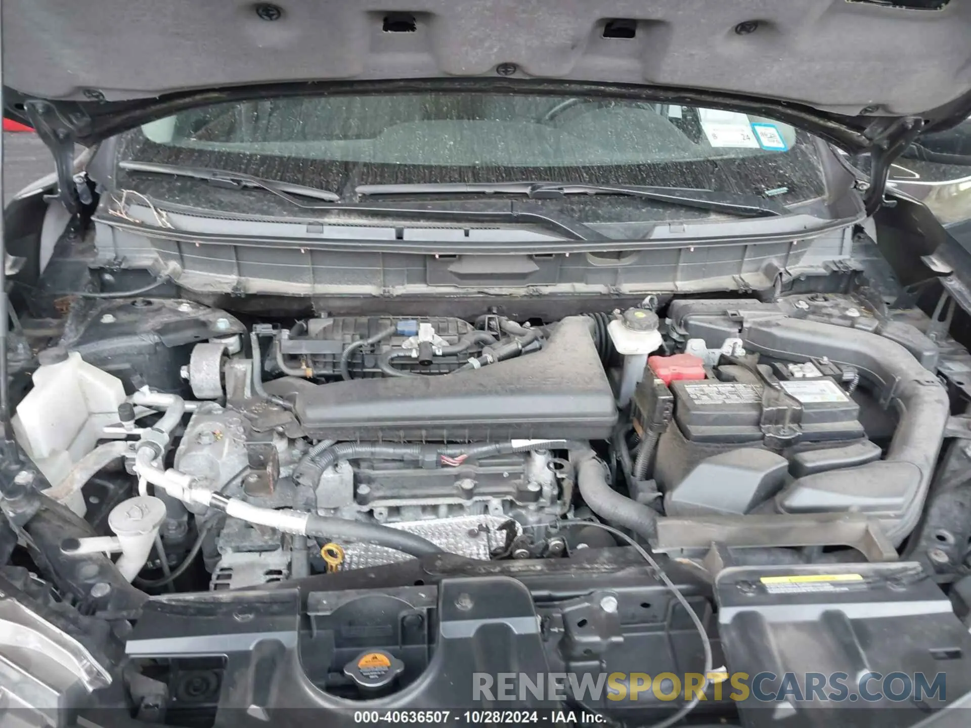 10 Photograph of a damaged car 5N1AT2MVXKC803764 NISSAN ROGUE 2019