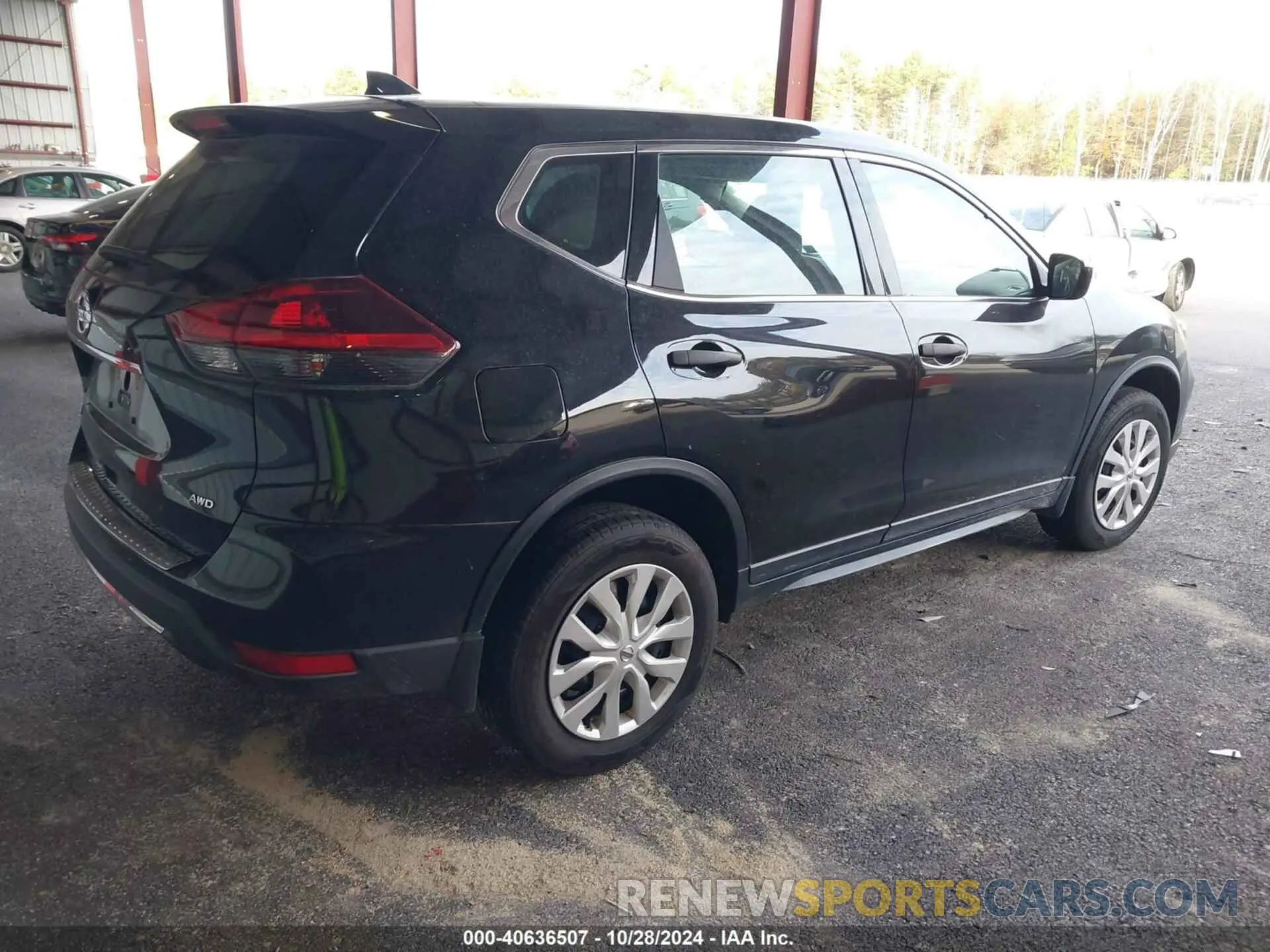 4 Photograph of a damaged car 5N1AT2MVXKC803764 NISSAN ROGUE 2019