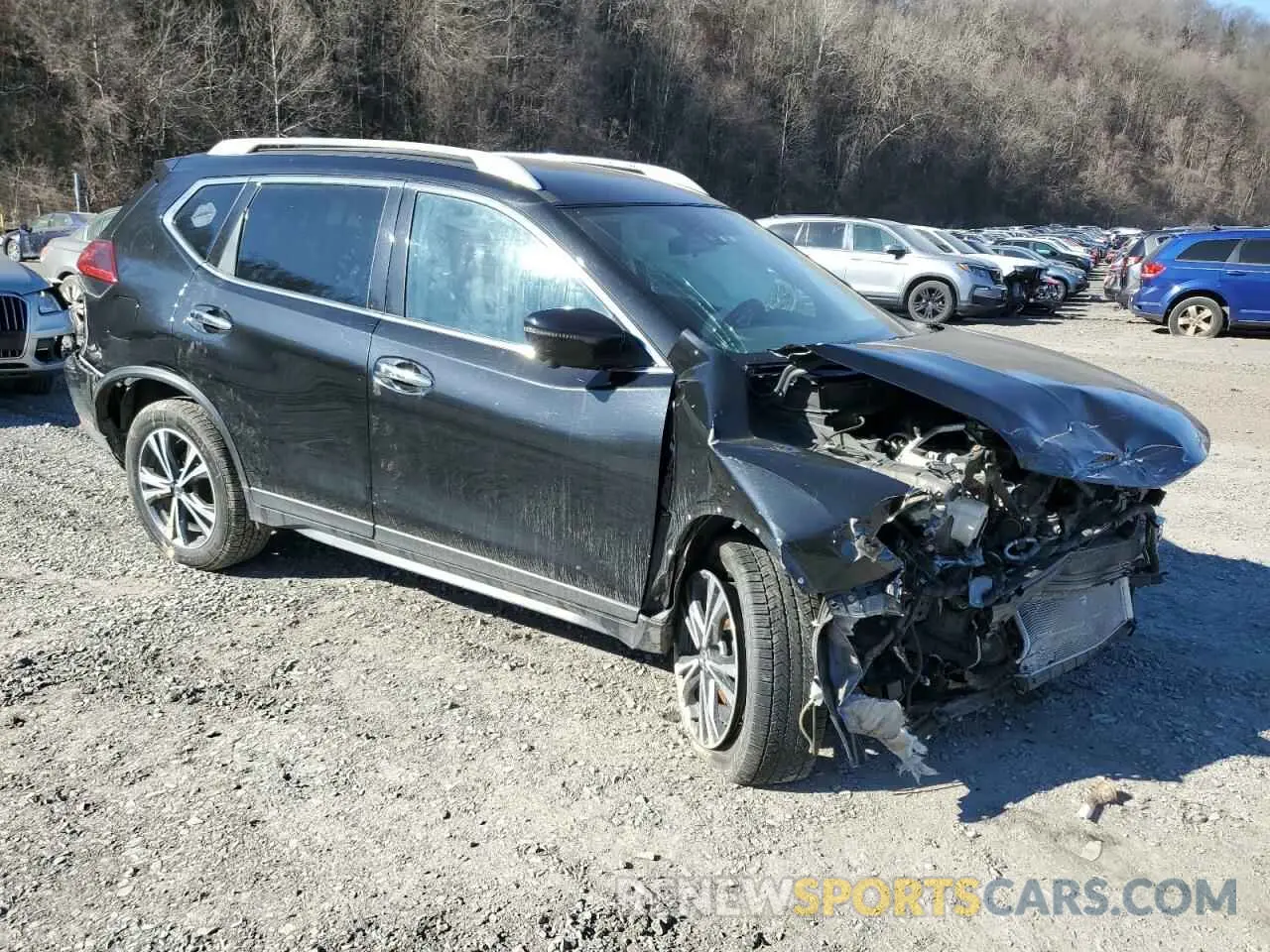 4 Photograph of a damaged car 5N1AT2MVXKC816742 NISSAN ROGUE 2019