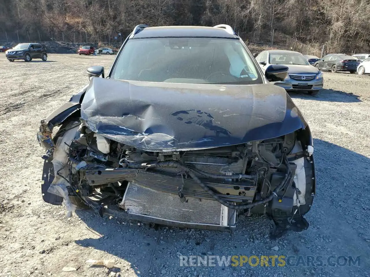 5 Photograph of a damaged car 5N1AT2MVXKC816742 NISSAN ROGUE 2019