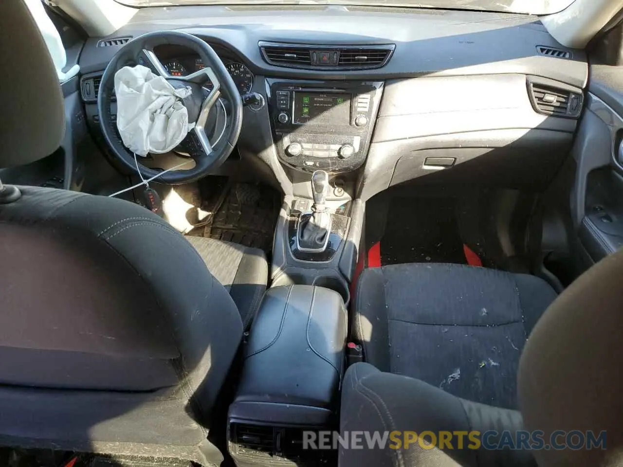 8 Photograph of a damaged car 5N1AT2MVXKC816742 NISSAN ROGUE 2019