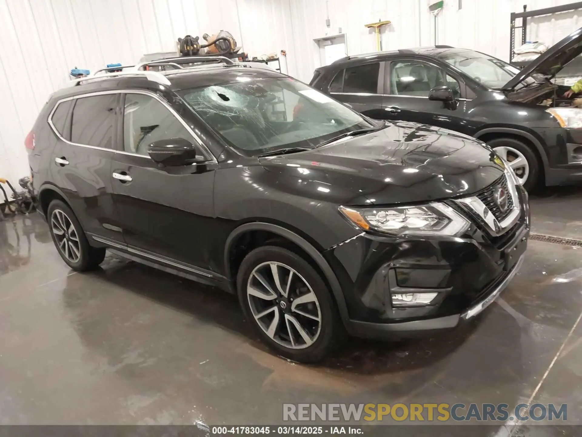 1 Photograph of a damaged car 5N1AT2MVXKC831340 NISSAN ROGUE 2019