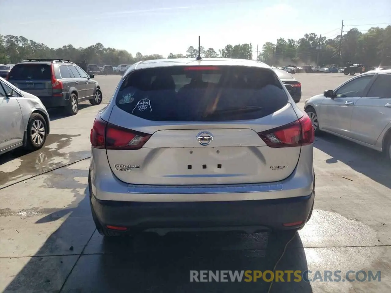 6 Photograph of a damaged car JN1BJ1CP0KW215689 NISSAN ROGUE 2019