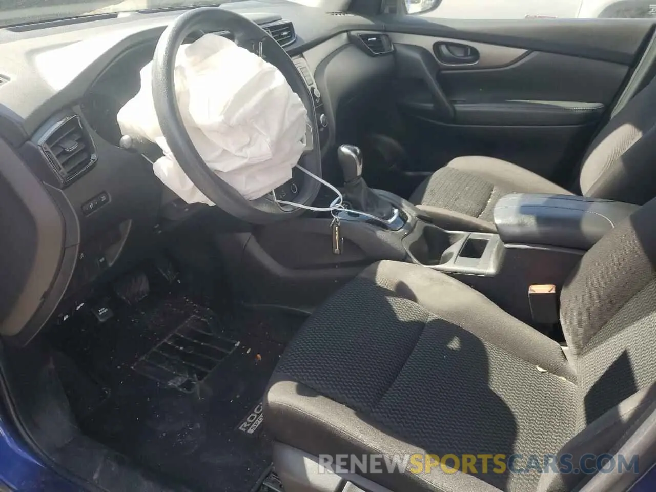 7 Photograph of a damaged car JN1BJ1CP0KW216390 NISSAN ROGUE 2019