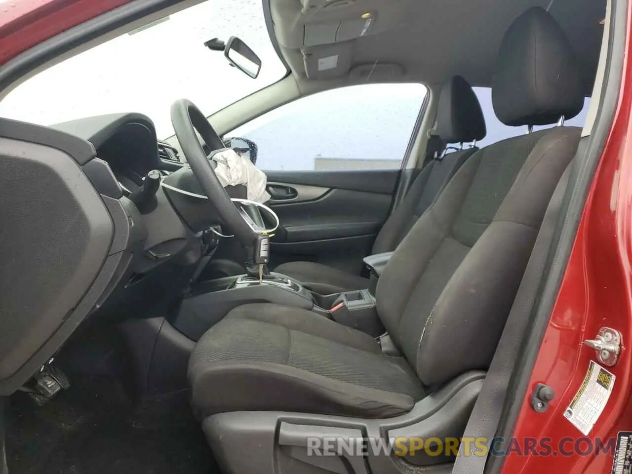 7 Photograph of a damaged car JN1BJ1CP0KW217944 NISSAN ROGUE 2019