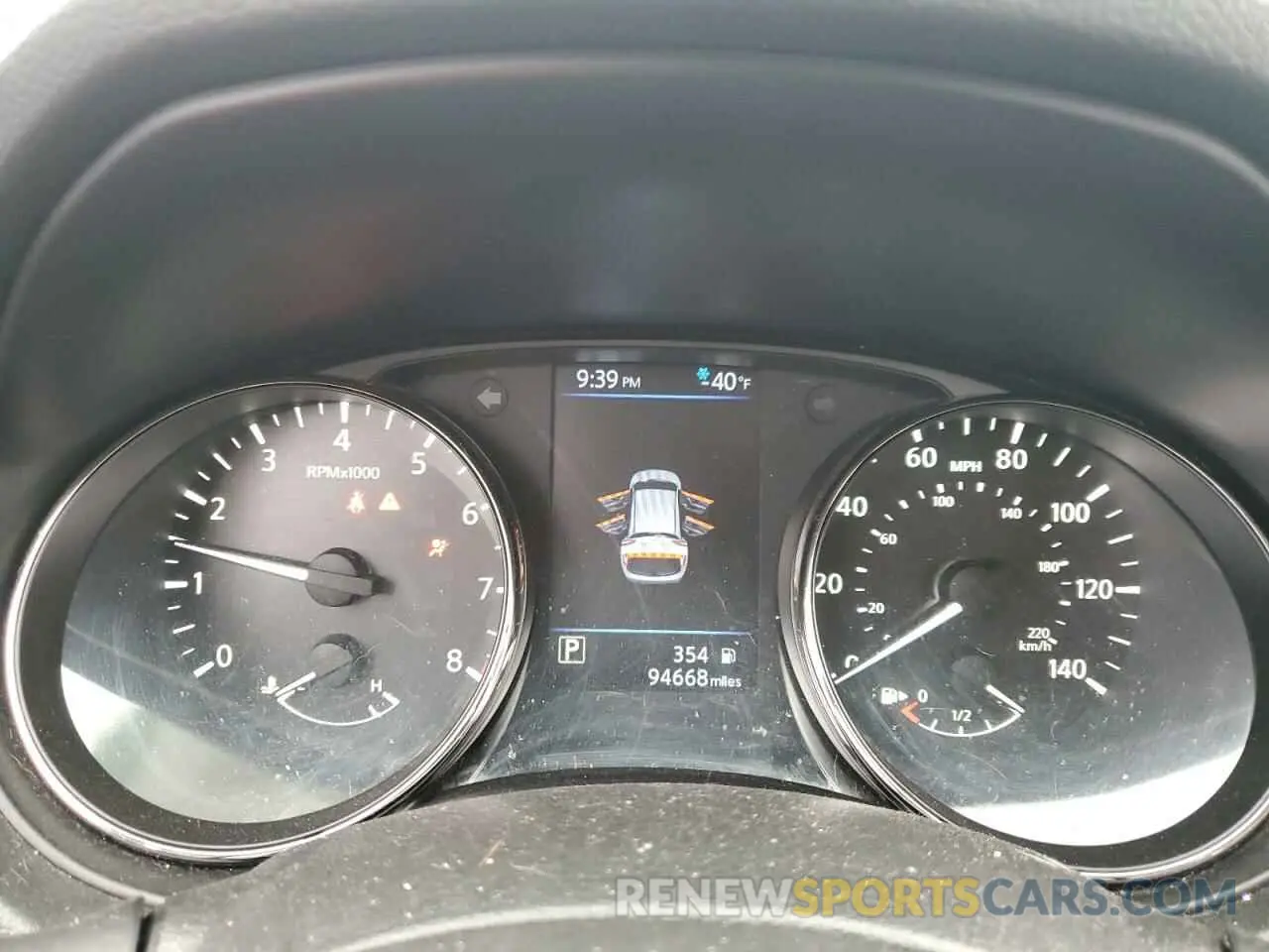 9 Photograph of a damaged car JN1BJ1CP0KW217944 NISSAN ROGUE 2019