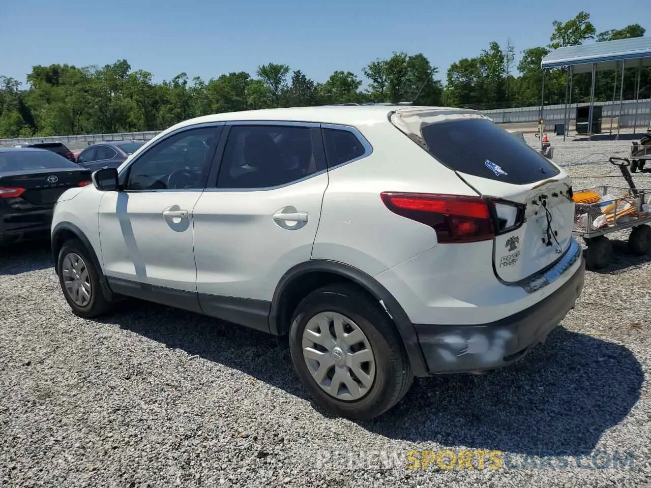 2 Фотография поврежденного автомобиля JN1BJ1CP0KW220018 NISSAN ROGUE 2019