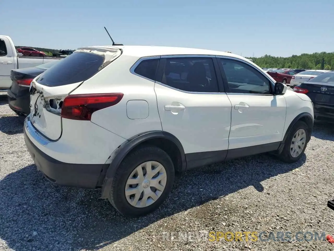 3 Фотография поврежденного автомобиля JN1BJ1CP0KW220018 NISSAN ROGUE 2019